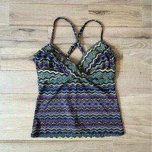 Athleta Tankini Bikini Swim Top